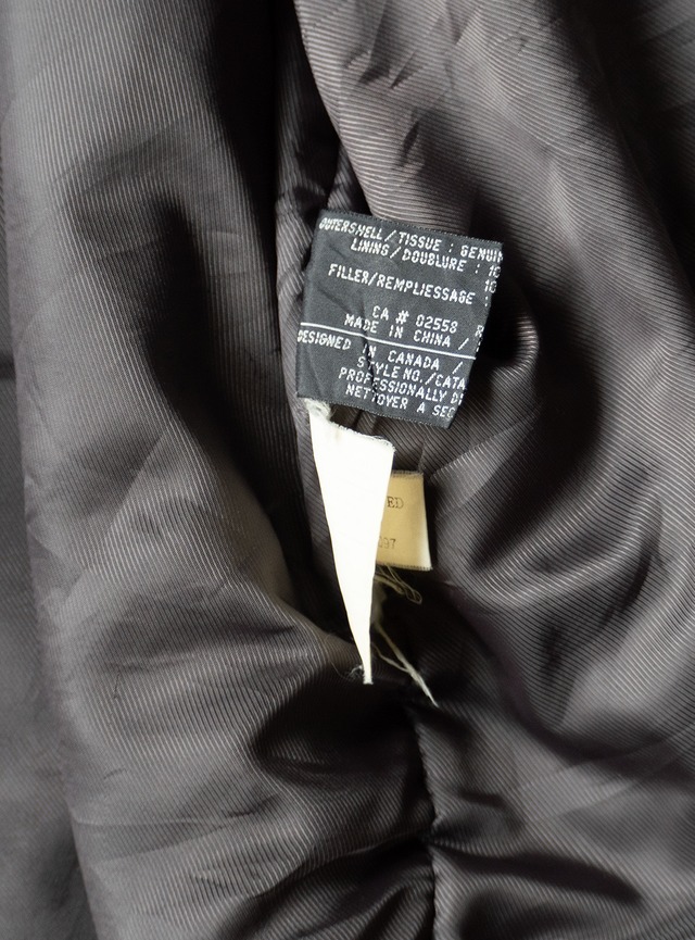 "DANIER" 1990s Leather car coat