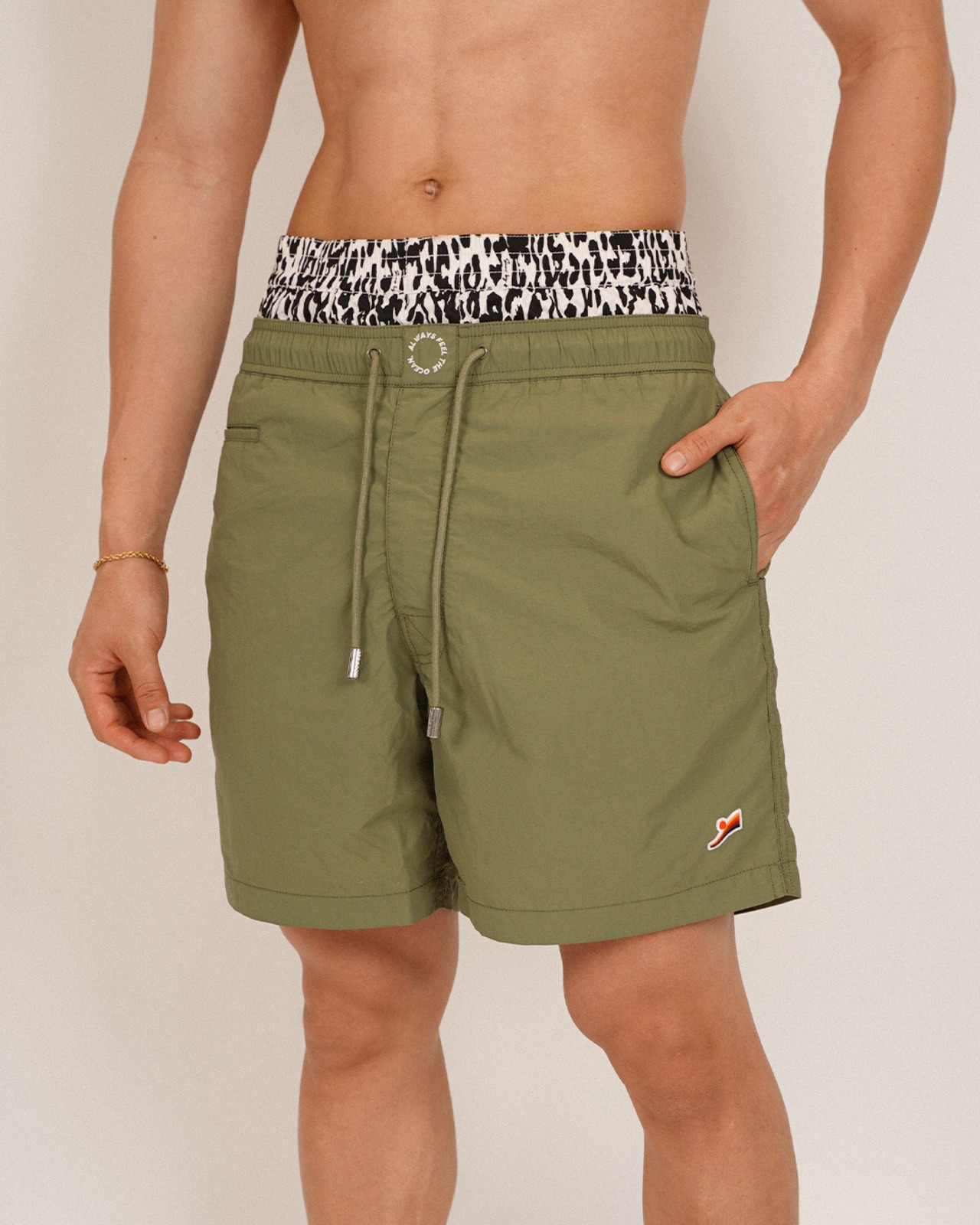【SUNS】WAIST LAYERED BOARD SHORTS［RSW102］