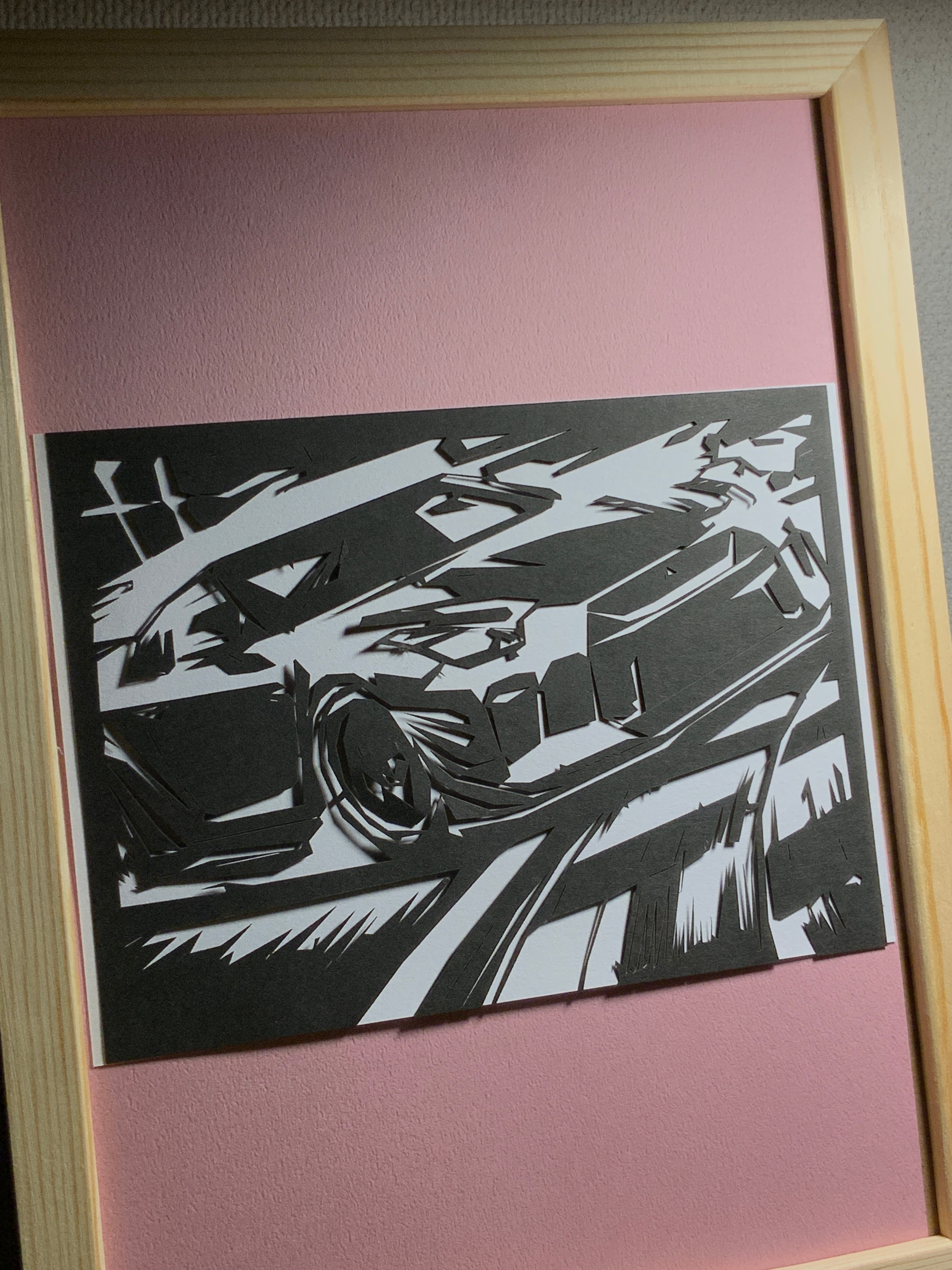 411-Car-GT-R切り絵 | 切り絵博覧会 (↑上のメニューにも色々あり〼)