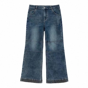 [innomoood] Washed Vintage Flared Denim Pants