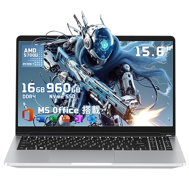 ノートパソコン [Win11/MS Office 2019搭載] 15.6インチ ノートパソコン【MS Office 2019】【Win 11Pro】 15.6インチ液晶IPS