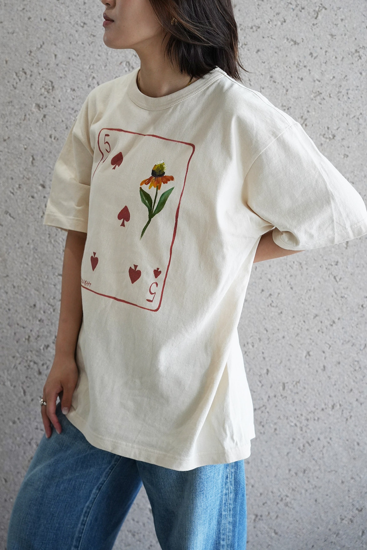 Trump tee lightbeige*echinacea