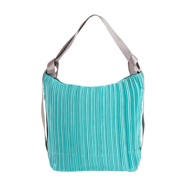 カラフルプリーツ２WAYリュック＆トートバッグ（ＤＳＰ－８９５）#167ピーコックグリーン