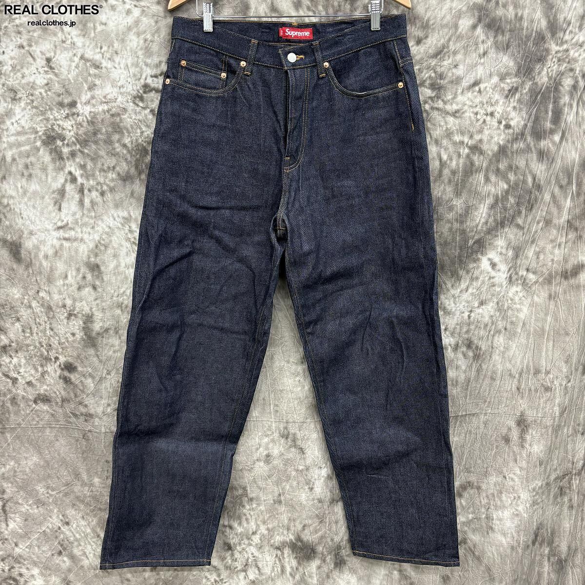 Supreme 忙し Baggy Jean Purple バギージーンズ 32インチ