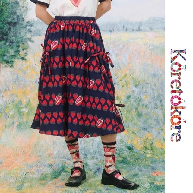 Strawberry Ichigo Skirt A1169