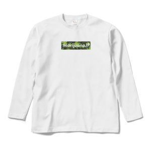 マリファナJPオリジナルロゴデザイン【 ロングスリーブTシャツ】(Box logo cannabis7色)