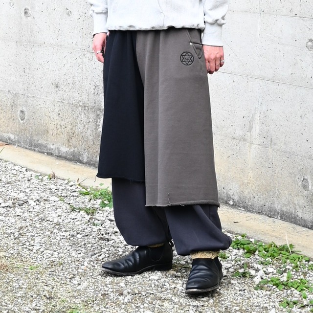 Leh / Layered Wide Track Pants