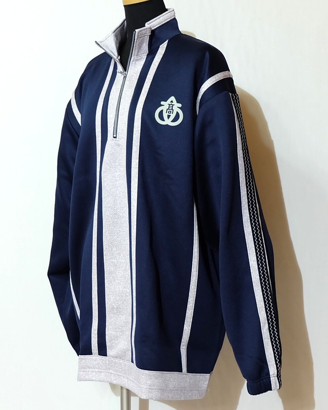 旧タイプ　 安城南高校　ネイビージャージ上衣