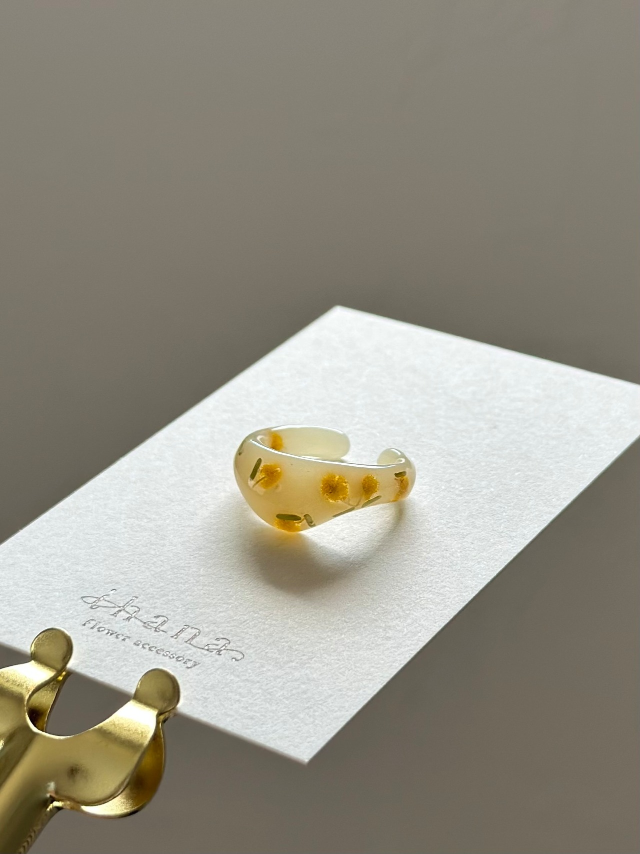 mimosa veil ring&earcuff