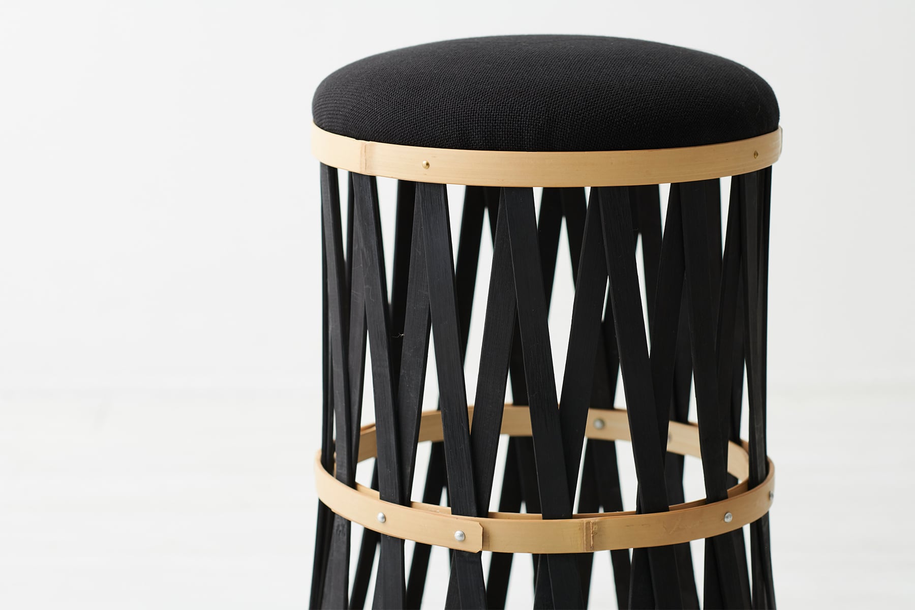 BBスツール (Black x Natural) | 有限会社竹松商店