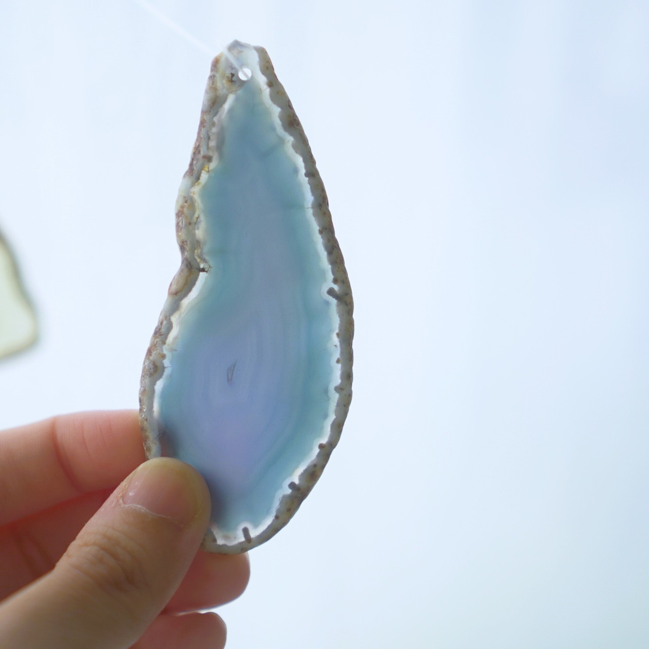 Healing Water - アゲートヒーリングチャイム / Agate Sun Catcher Wind Chime 068