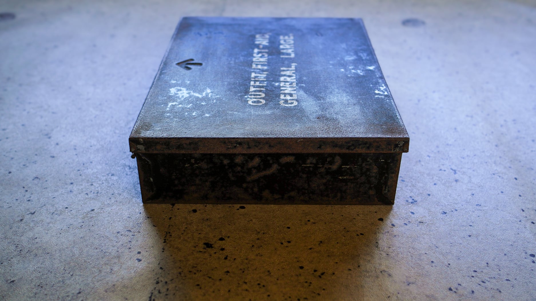 1950s】イギリス軍 ファーストエイドキット ボックス《ブロードアロー