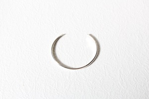 "receiving mode" simple bangle【silver】S