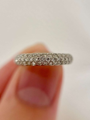 パヴェリング 0.5ct