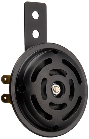 【在庫処分】デイトナ(Daytona) バイク用 ホーン 12V φ70 取り付け穴φ6 ブラック渦穴 96227