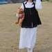3色／裾クロシェレースベスト ・12261