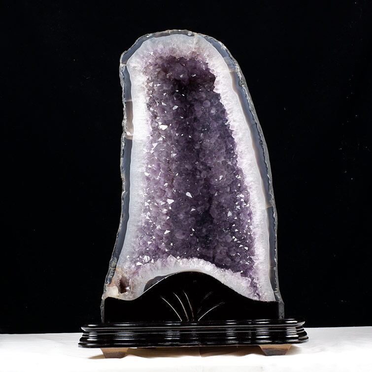 24.5Kg アメジスト ドーム ブラジル産 アメジストドーム アメジスト 原石 ジオード 台座付属 一点物 174-2116