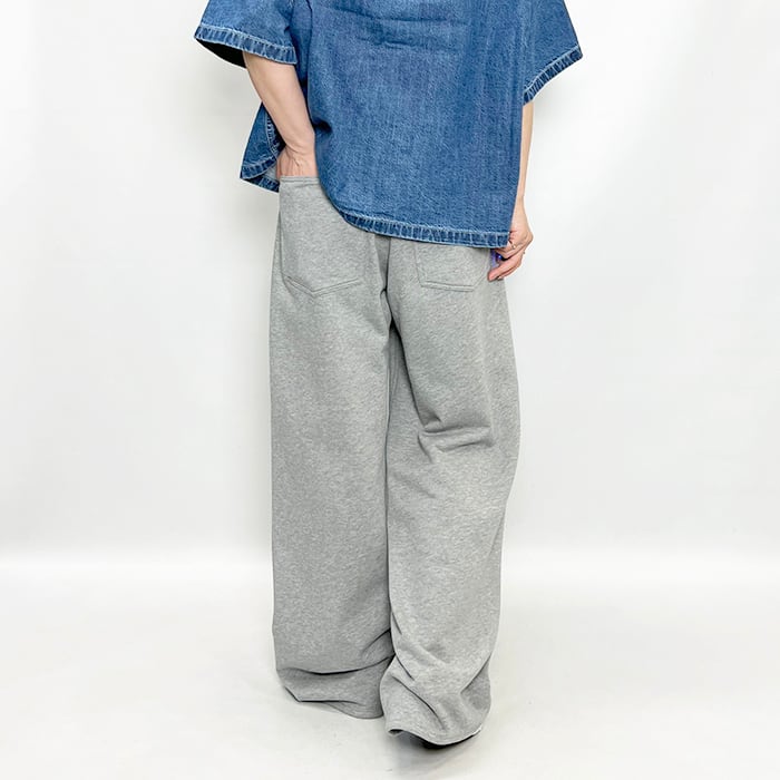 upper hights アッパーハイツ THE LIDDY スウェットワイドパンツ