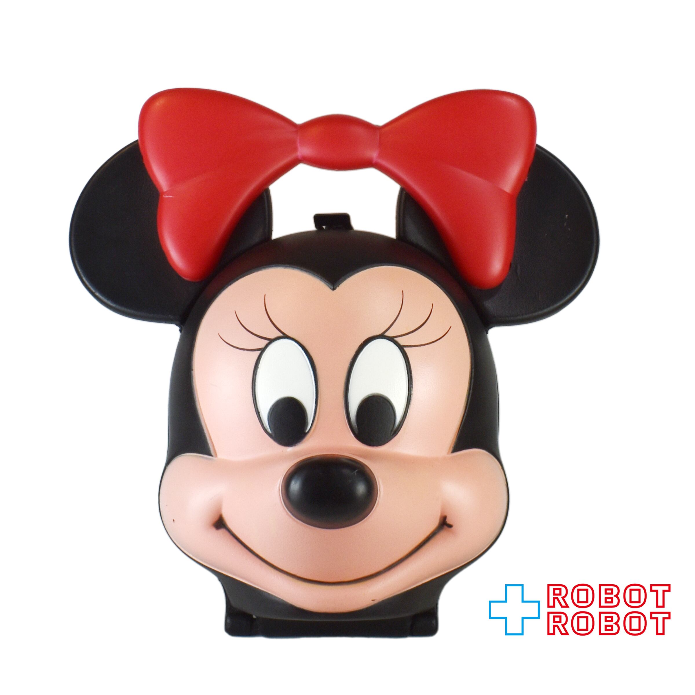ディズニー ミニーマウス ランチキット 顔のカタチのランチボックス