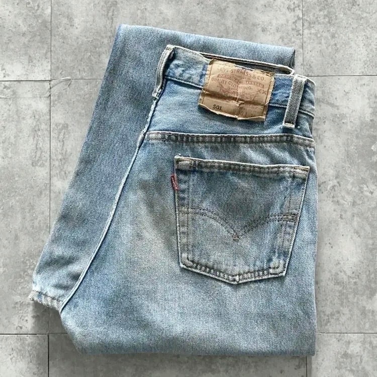 W30 L36】90's US.Levis 501 リーバイス サンアンジェロ工場(552