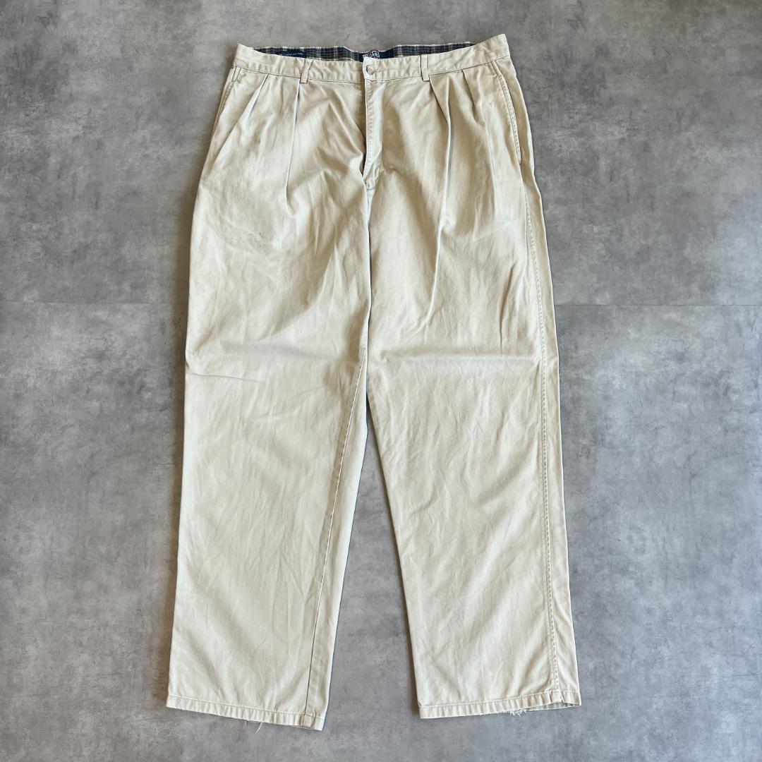 ポロバイ ラルフローレン W38 ポロチノ チノパン 古着 90s 22347 ポロバイ ラルフローレン W38 ポロチノ チノパン 古着 90s 22347 | fuufu