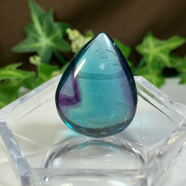 15.透明度高☆グラデーションフローライトルース・しずく