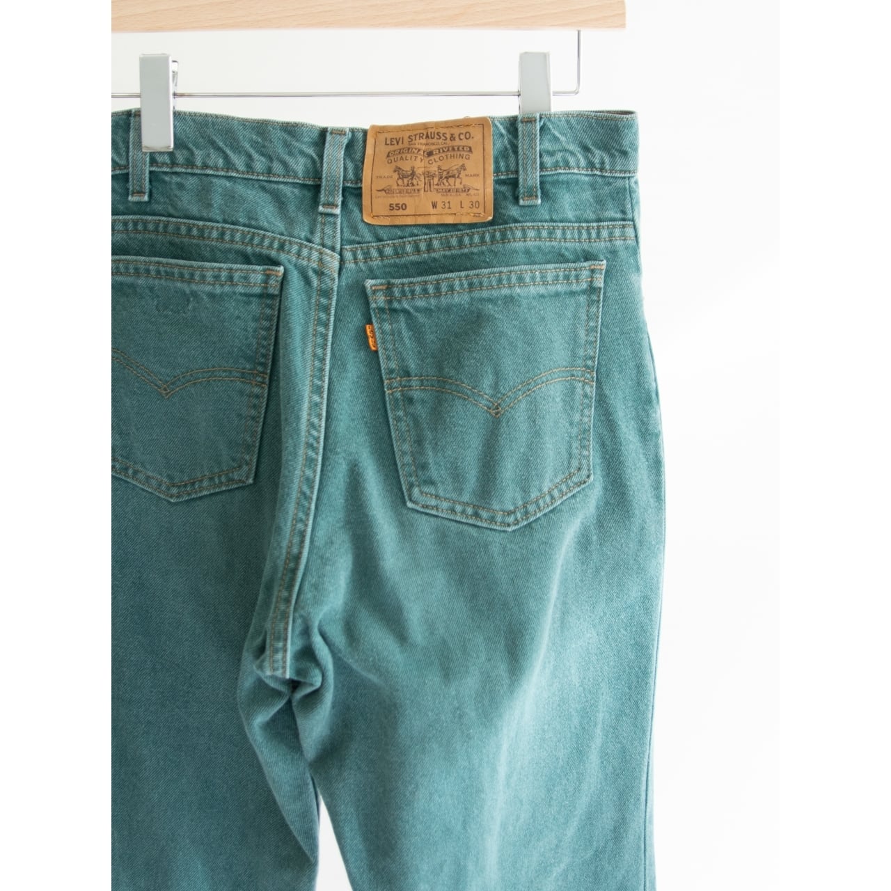 【LEVI'S 550】Made in U.S.A. Tapered Denim Pants W31 L30（リーバイス アメリカ製 テーパード デニムパンツ ジーンズ）