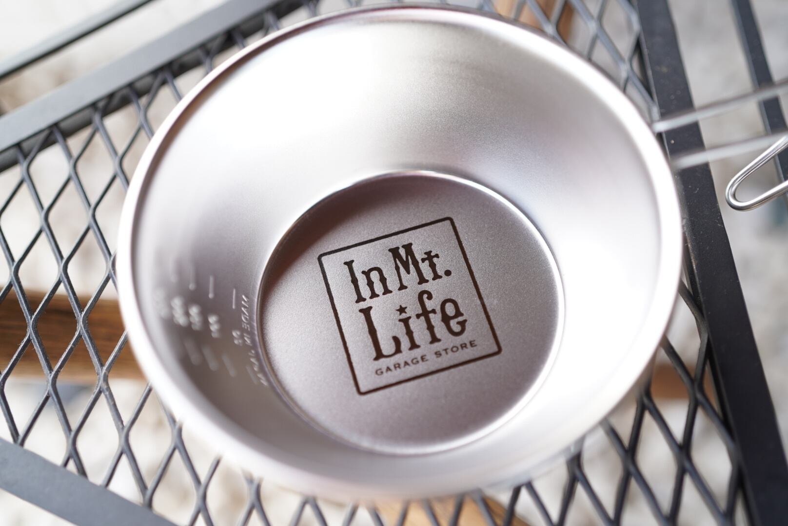 somabito オリジナルシェラカップ SomAbito別注 InMtLifeロゴシェラカップ浅型330ml | inmtlife