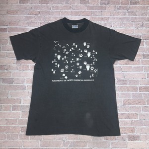 1990s FOOTPRINTS OF NORTH AMERICAN MAM T-SHIRT