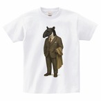 おしゃれマレーバクTシャツ[ホワイト]