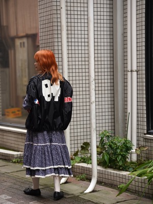 77circa(ナナナナサーカ) “ circa make width adjustable nylon vest （Black-Type2）”