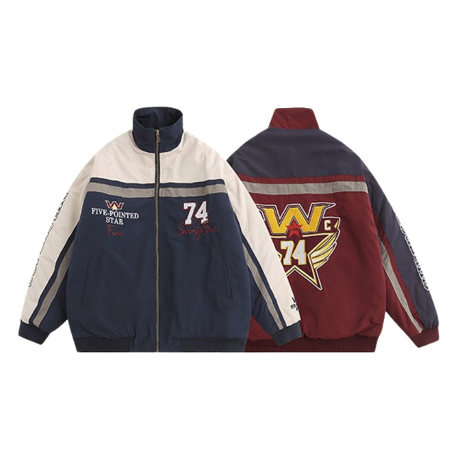 sporty color jacket　スポーティーカラージャケット　J1465