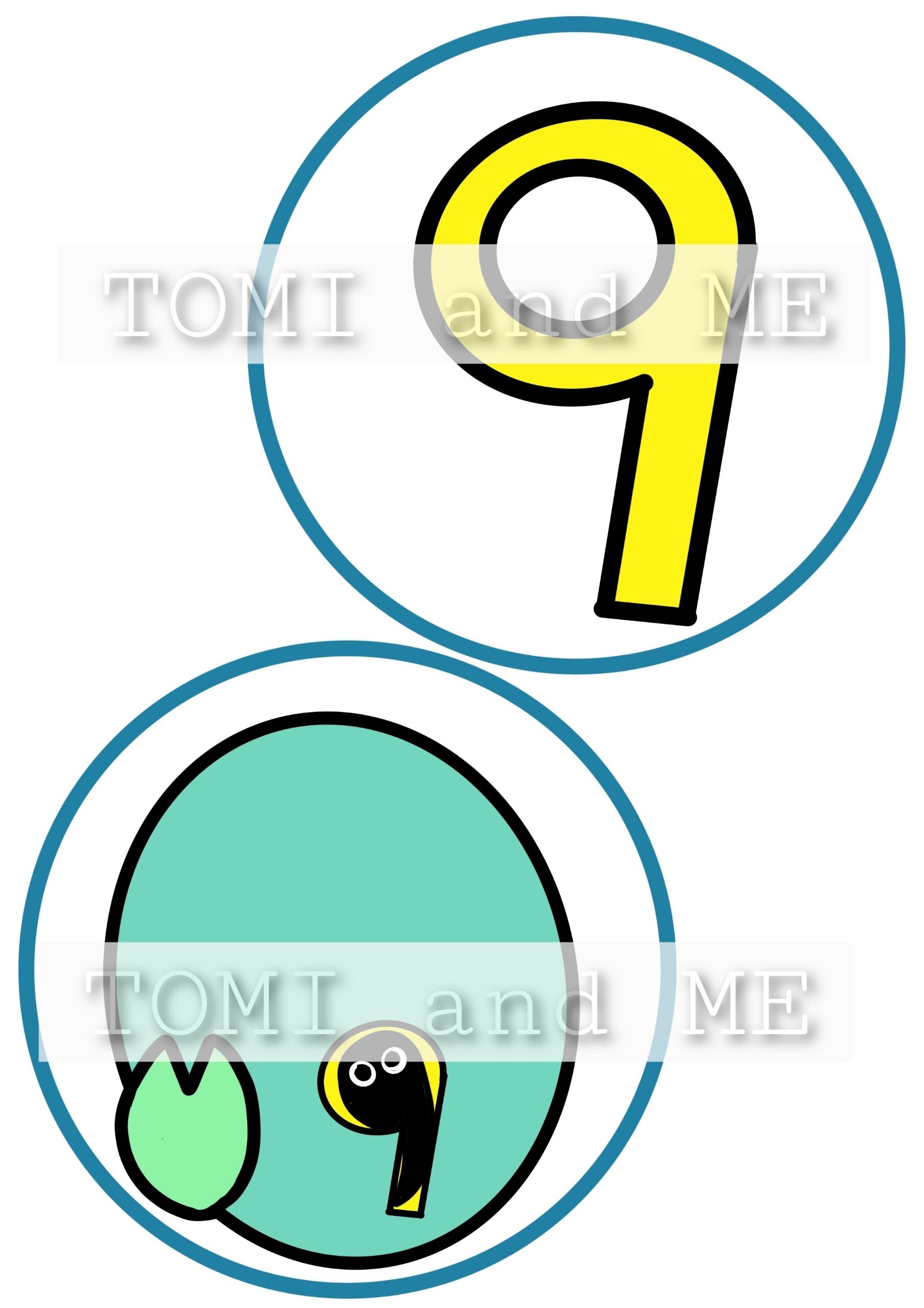 すうじのうた（仕掛けなしバージョン） | TOMI and ME