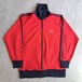 70s 赤 デサント 西ドイツタグ Adidas トラックジャケット L