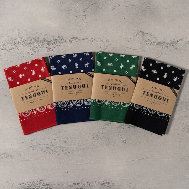 Tenugui *Harf Size Bandana Paisley