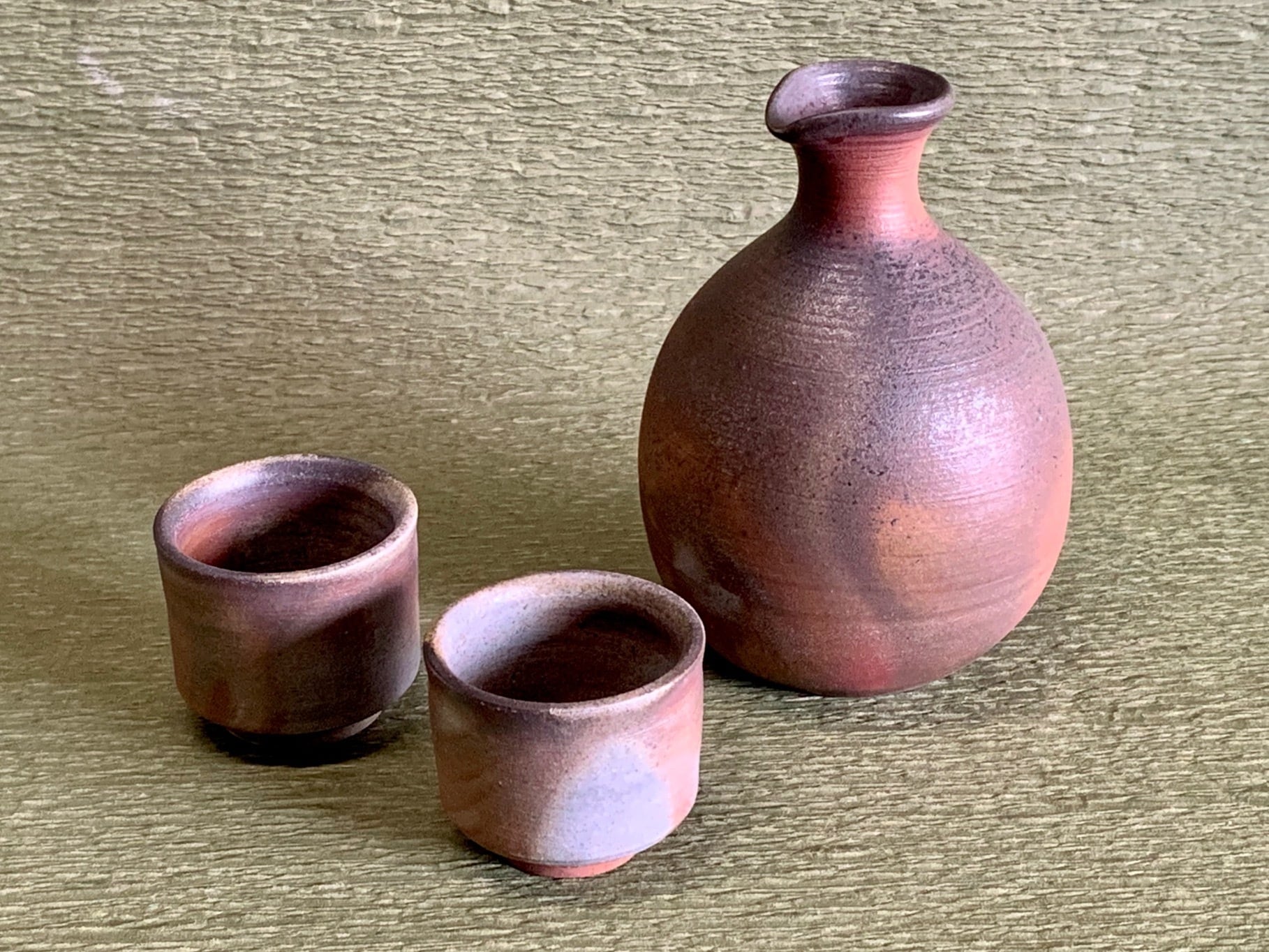 NO.62 備前焼 サンギリ ミニ酒器 紙箱入 | 備前焼 作品販売
