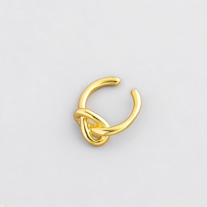 S925 knot ear cuff ( 片耳用 )  #e08