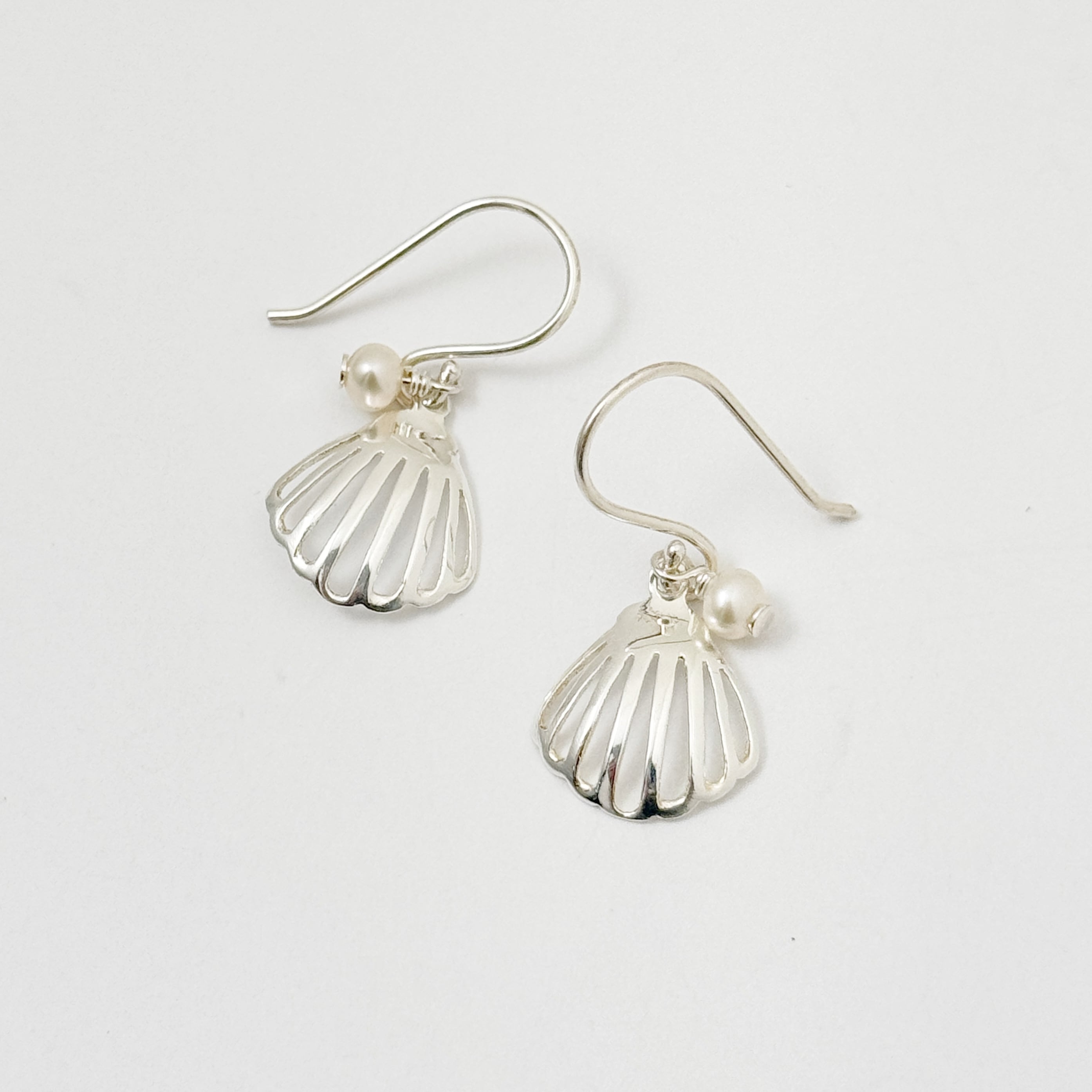 Lagoon Original スカシシェル パール フック ピアス