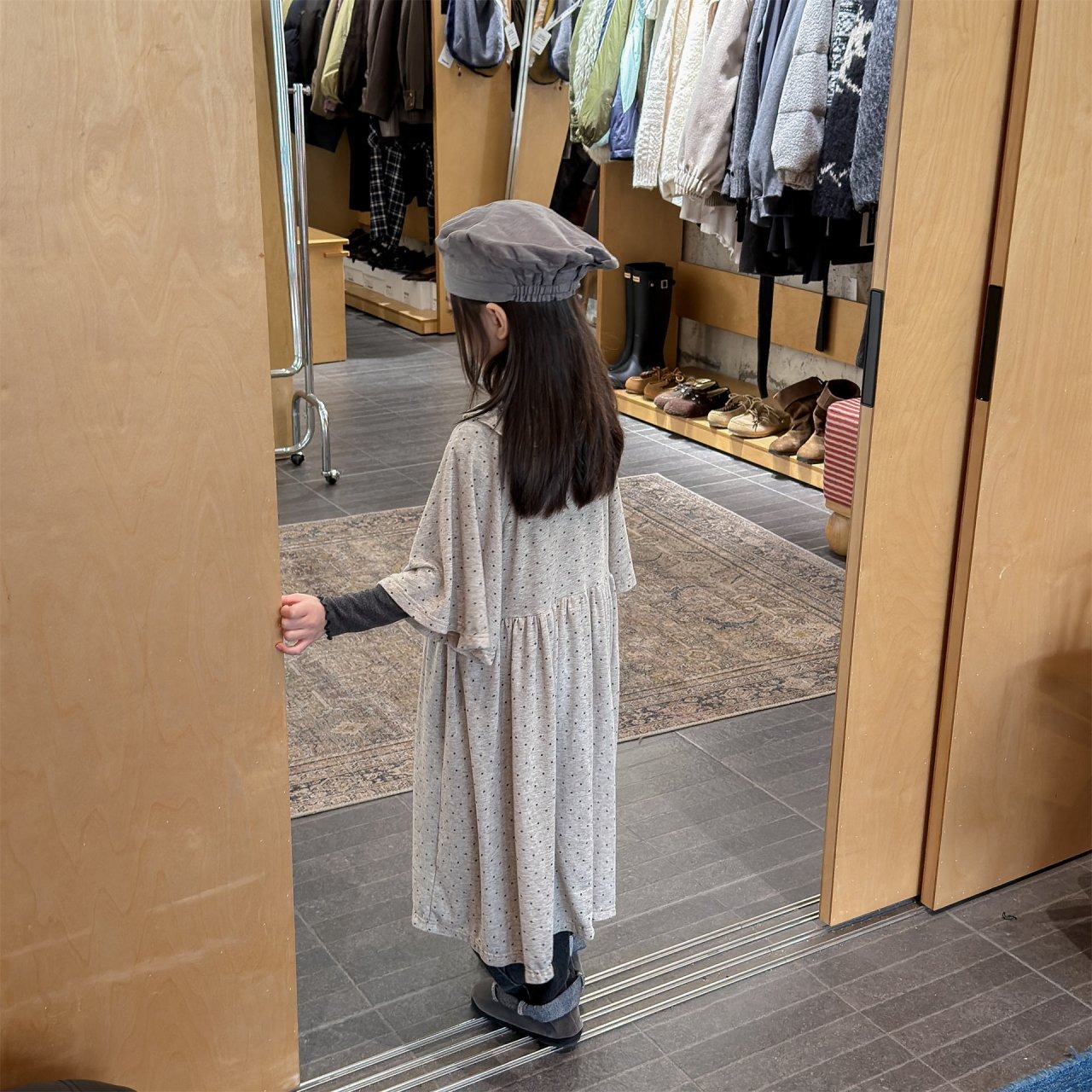 [bdiary] Ciel Dotron Dress / [비다이어리] 시엘도트롱원피스
