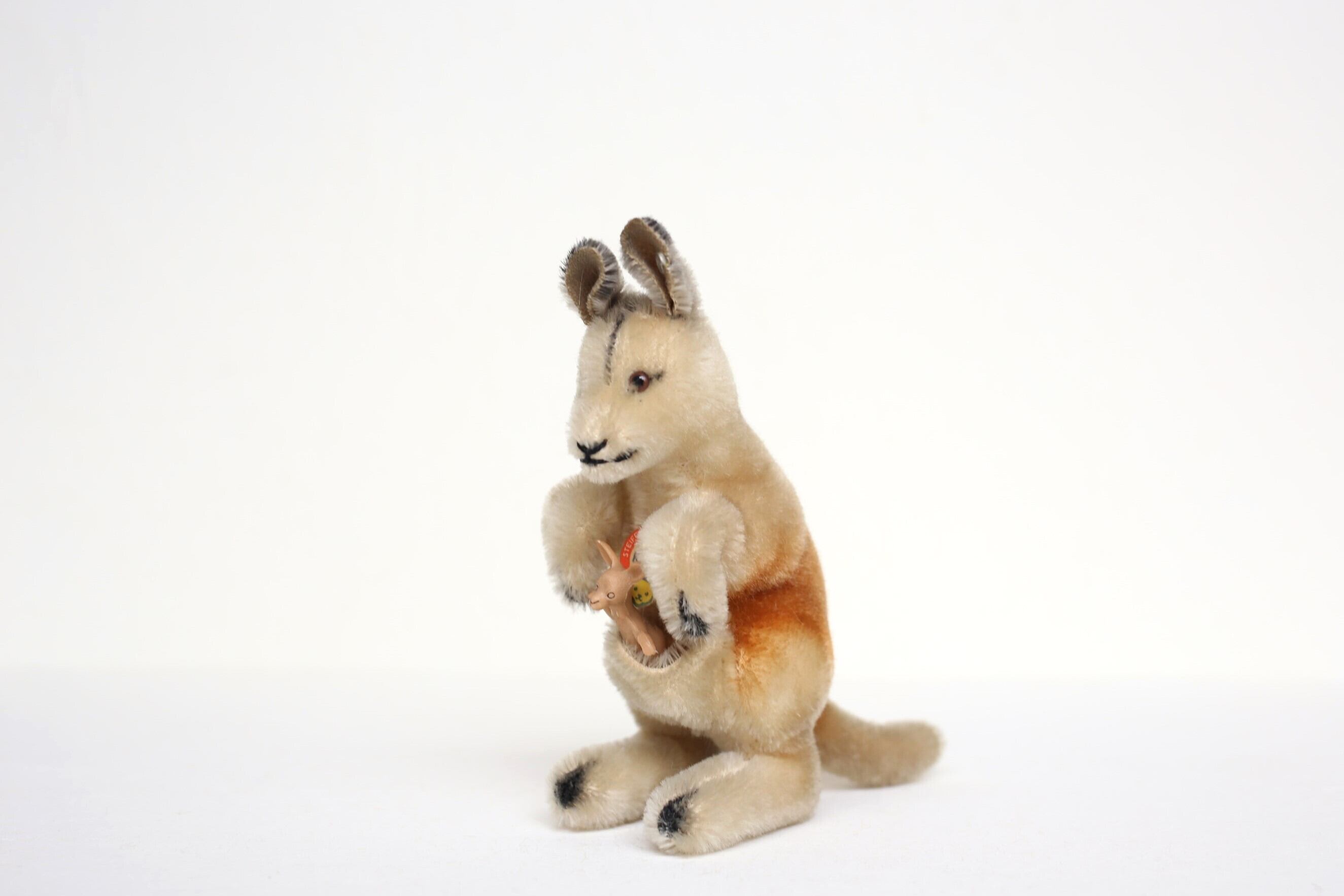ドイツ ヴィンテージ Steiff シュタイフ カンガルー『Kangoo』 N-04763