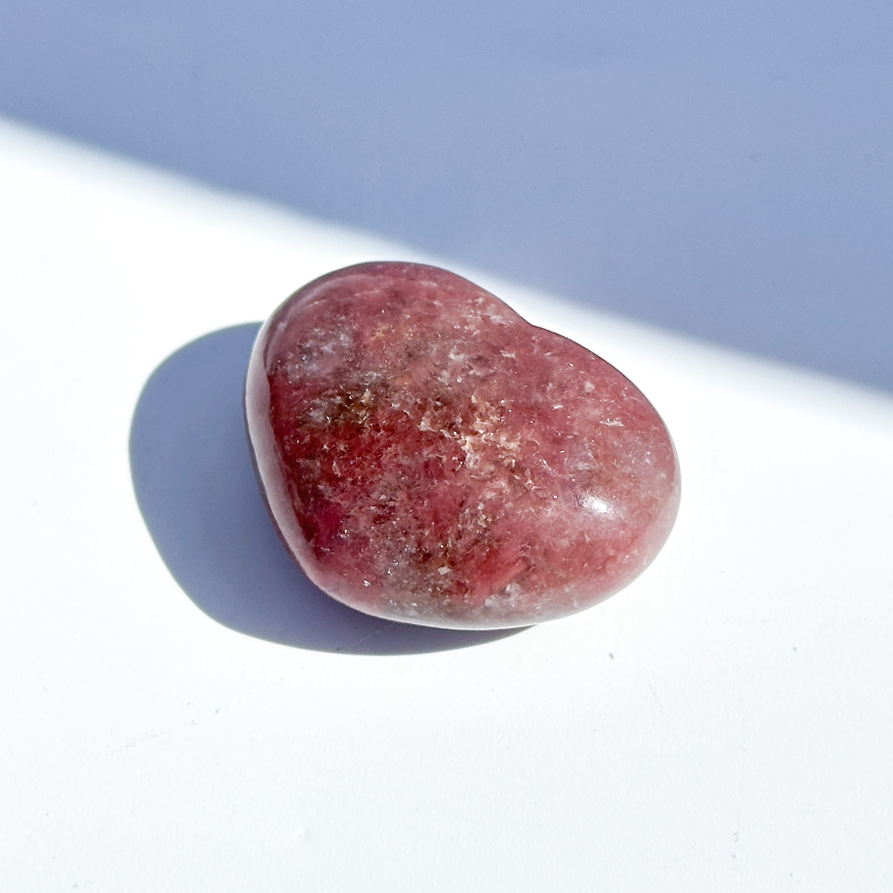 ピンクレピドライト ハート 22 ♡ Pink Lepidolite ♡天然石・鉱物