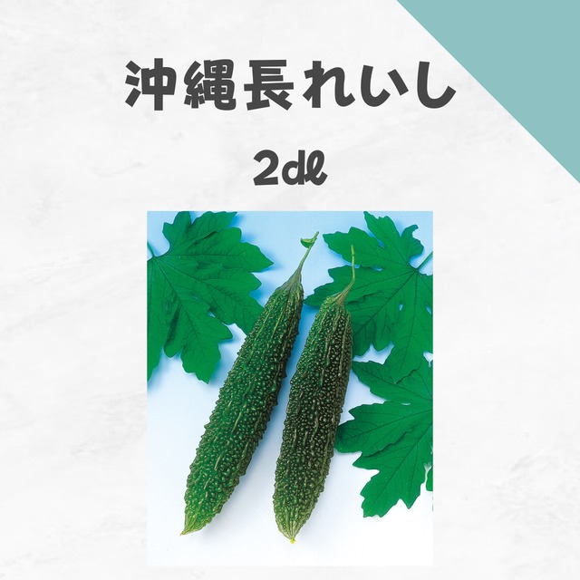 沖縄長れいし　ゴーヤ種子・2dl