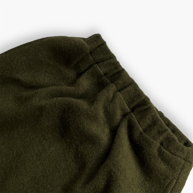 起毛生地で暖かい◎ 歩きやすいボトムス マーメイドスカート｜ダークカーキ｜画像11