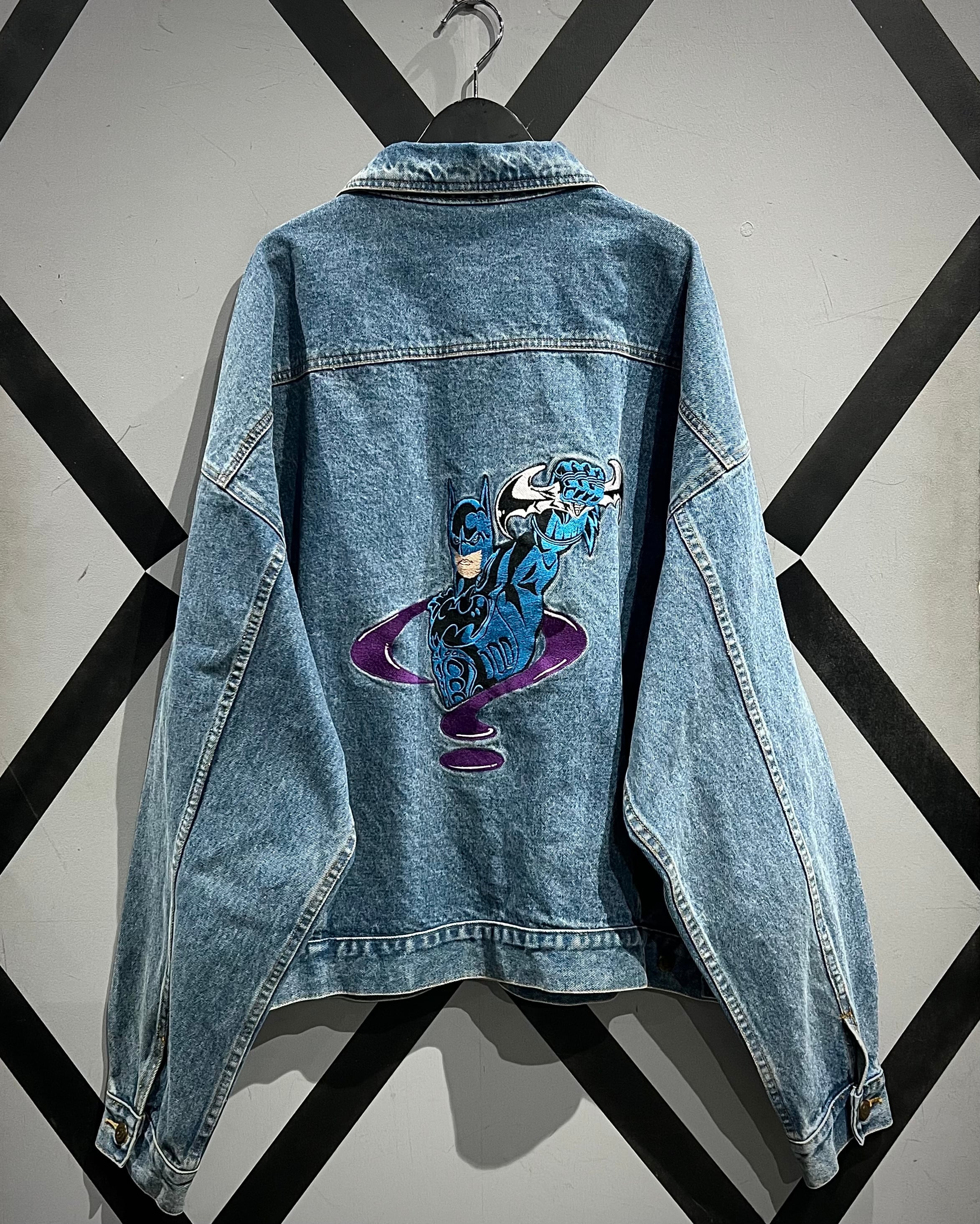 X VINTAGE】“DC Comics” “BATMAN” Loose Denim Jacket | Caka(カカ