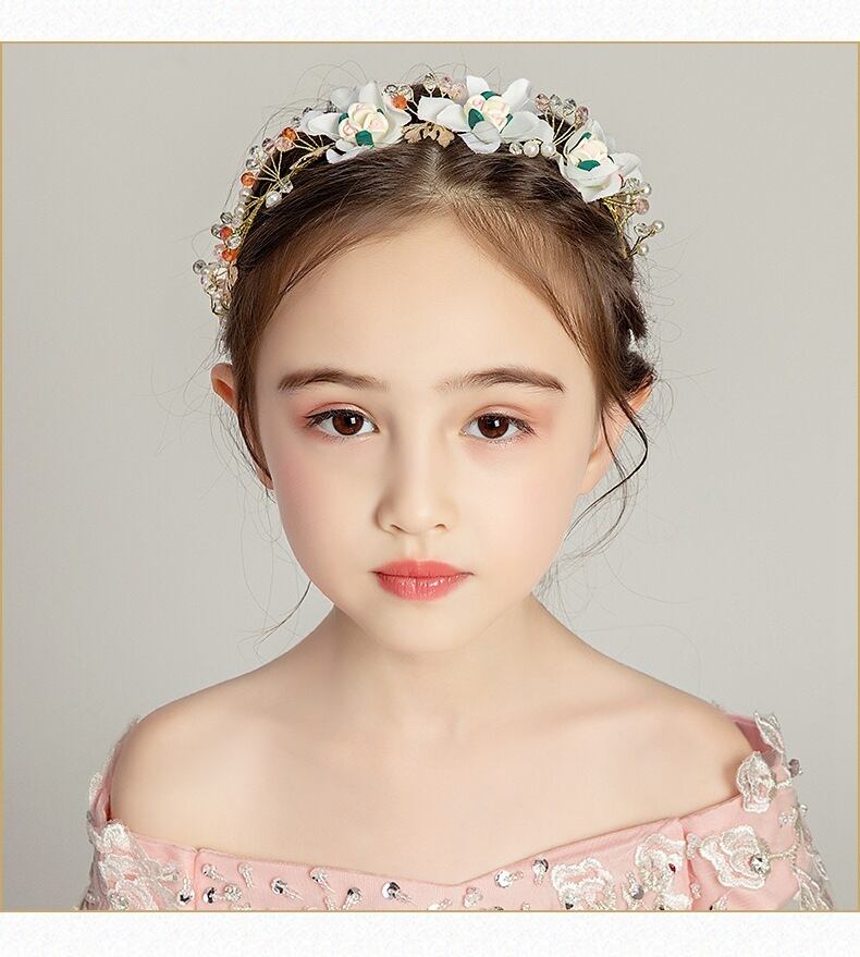 即納】子供髪飾り カチューシャ ピアノ発表会 ヘアアクセサリー 誕生日