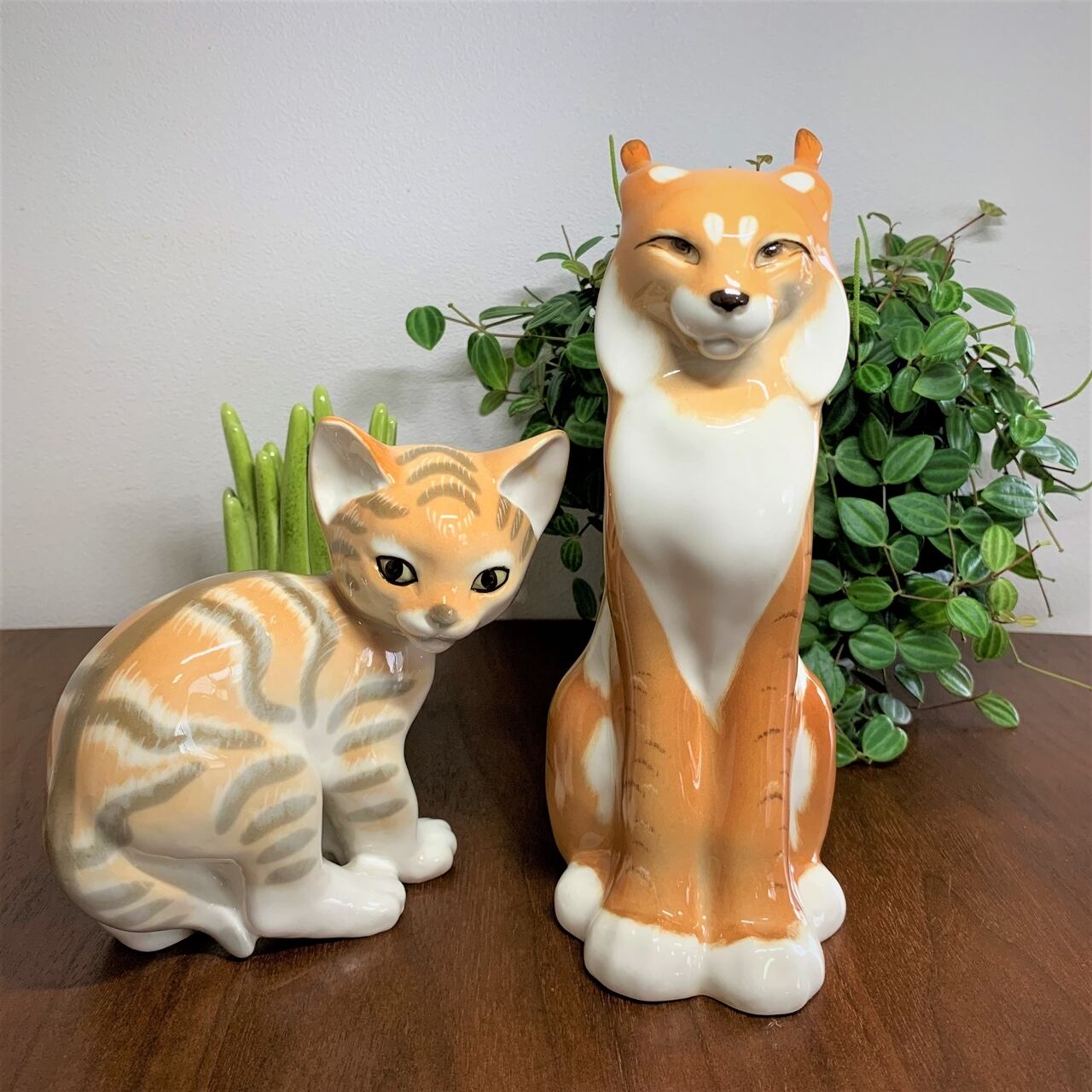 ヴィンテージ Lomonosov ロモノーソフ USSR 猫置物