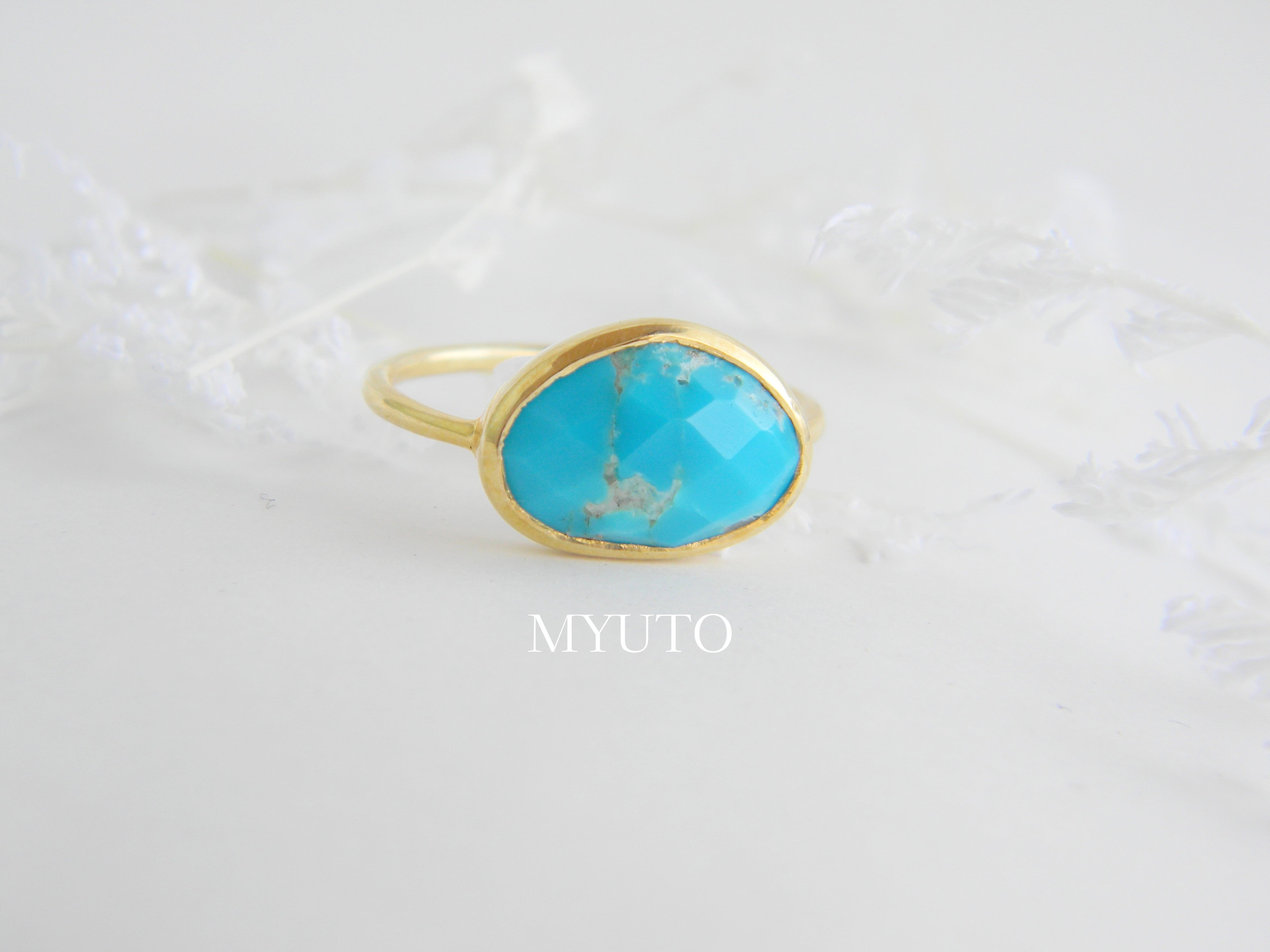 15号】スリーピングビューティターコイズリング | myuto
