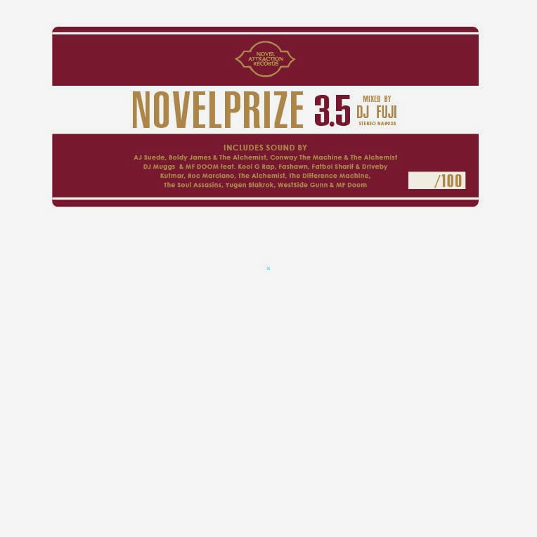 【CD】DJ Fuji - Novel Prize 3.5