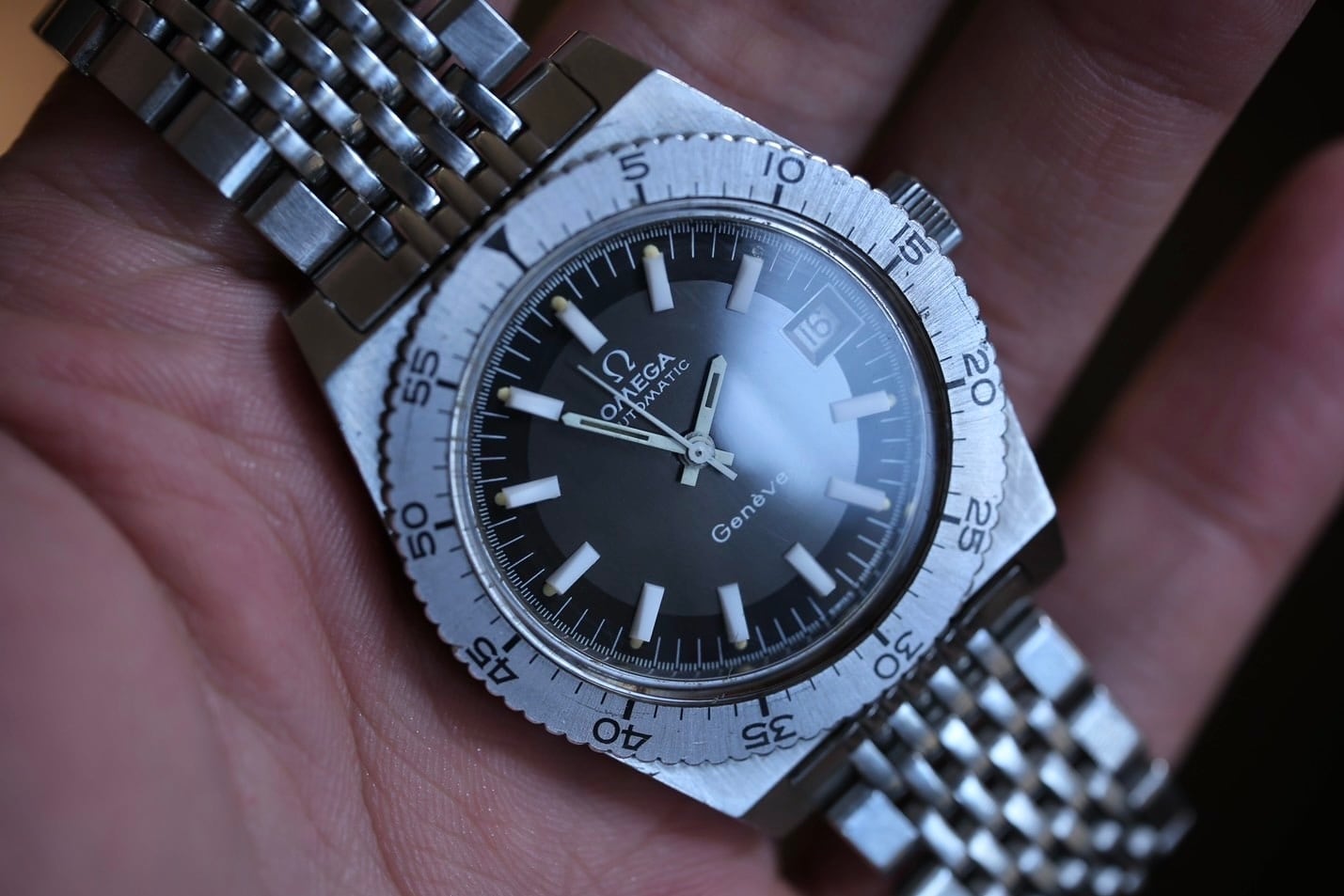 OMEGA】 1973年製 『ジュネーブ・ダイバー』 2トーンダイヤル 自動巻き