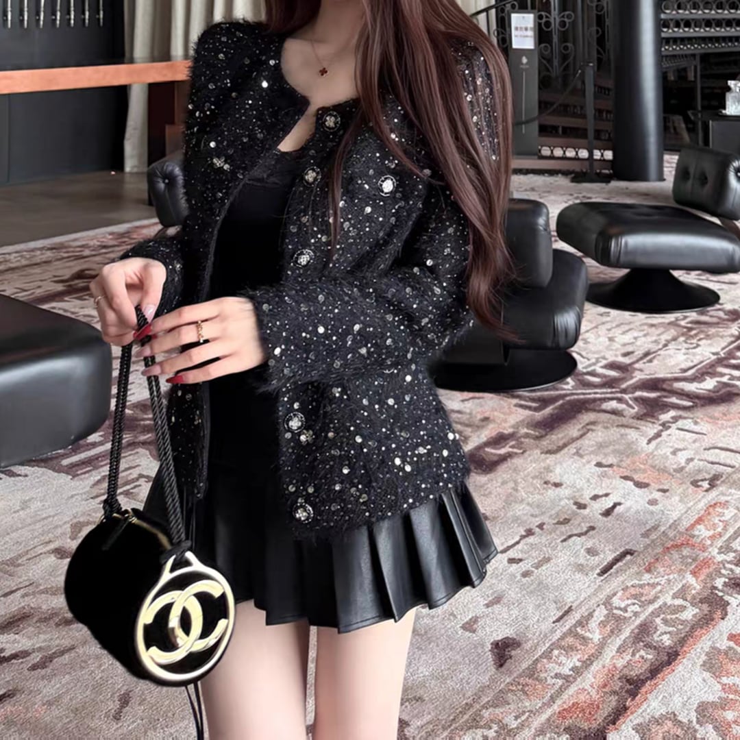 Sparkly tweed jacket 2610171